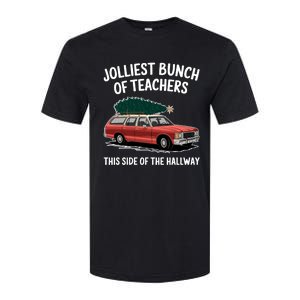 Jolliest Bunch Of Teachers This Side Of The Hallway Softstyle CVC T-Shirt