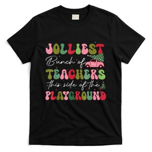 Jolliest Bunch Of Teachers This Side Of The Playground Xmas T-Shirt