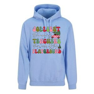 Jolliest Bunch Of Teachers This Side Of The Playground Xmas Unisex Surf Hoodie