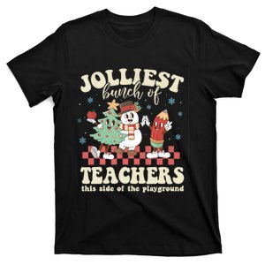 Jolliest Bunch Of Teachers This Side Of The Playground Xmas T-Shirt