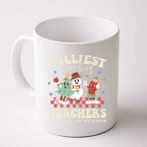 Jolliest Bunch Of Teachers This Side Of The Playground Xmas Coffee Mug