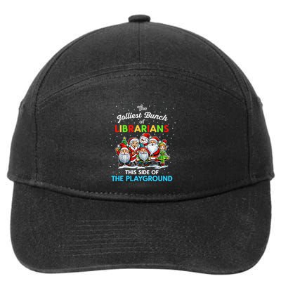 Jolliest Bunch Of Librarians This Side Of The Playground 7-Panel Snapback Hat
