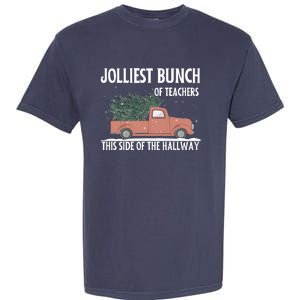 Jolliest Bunch Of Teachers This Side Of The Hallway Garment-Dyed Heavyweight T-Shirt