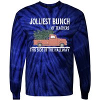 Jolliest Bunch Of Teachers This Side Of The Hallway Tie-Dye Long Sleeve Shirt