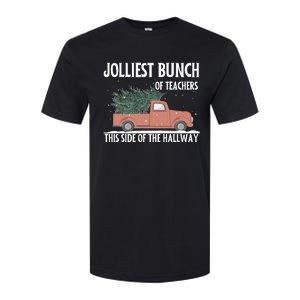 Jolliest Bunch Of Teachers This Side Of The Hallway Softstyle CVC T-Shirt