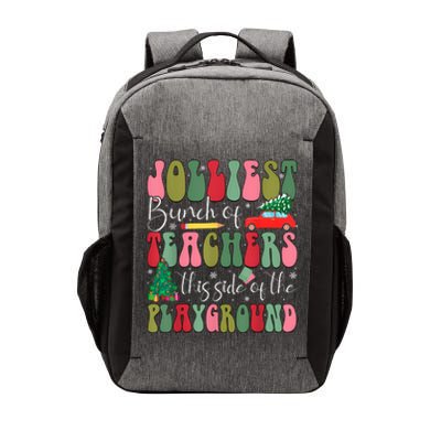 Jolliest Bunch Of Teachers This Side Of The Playground Xmas Vector Backpack