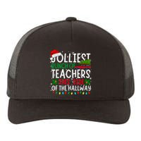 Jolliest Bunch Of Teachers This Side Of The Hallway Xmas Yupoong Adult 5-Panel Trucker Hat