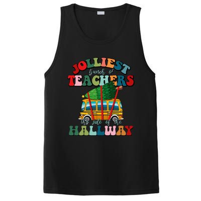 Jolliest Bunch Of Teachers This Side Of The Hallway Xmas PosiCharge Competitor Tank