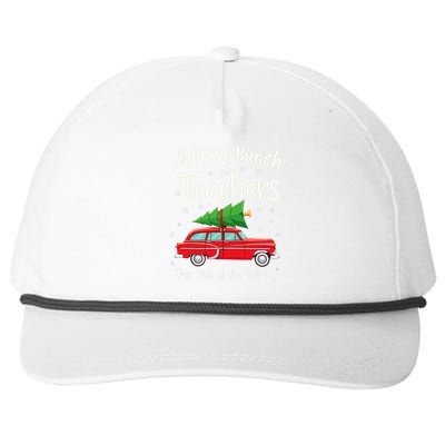 Jolliest Bunch Of Teachers This Side Of The Hallway Snapback Five-Panel Rope Hat