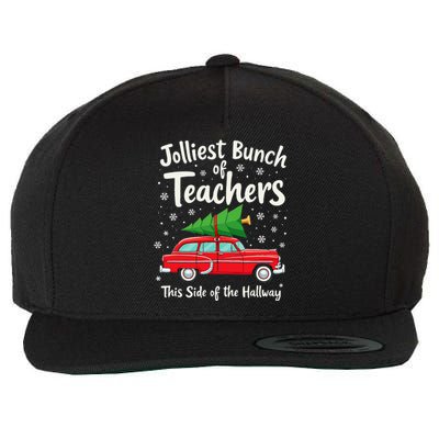 Jolliest Bunch Of Teachers This Side Of The Hallway Wool Snapback Cap