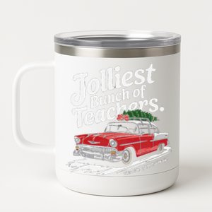 Jolliest Bunch Of Teachers This Side Of The Hallway Van Rogh 12 oz Stainless Steel Tumbler Cup