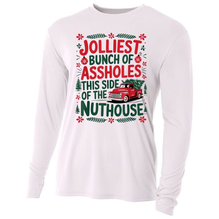 Jolliest Bunch Of Assholes This Side Of The Nut House Cooling Performance Long Sleeve Crew