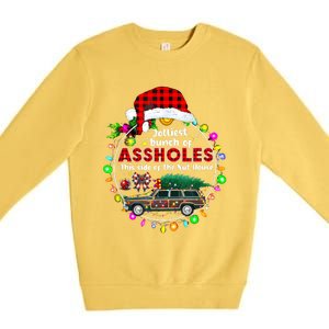 Jolliest Bunch Of Assholes This Side Of The Nut House Premium Crewneck Sweatshirt