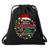 Jolliest Bunch Of Assholes This Side Of The Nut House Drawstring Bag