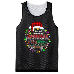 Jolliest Bunch Of Assholes This Side Of The Nut House Mesh Reversible Basketball Jersey Tank