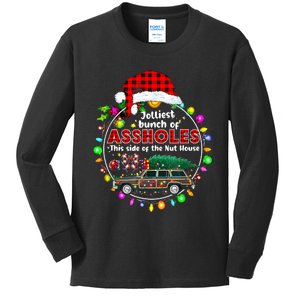 Jolliest Bunch Of Assholes This Side Of The Nut House Kids Long Sleeve Shirt