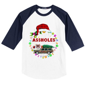 Jolliest Bunch Of Assholes This Side Of The Nut House Baseball Sleeve Shirt