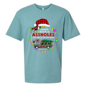 Jolliest Bunch Of Assholes This Side Of The Nut House Sueded Cloud Jersey T-Shirt