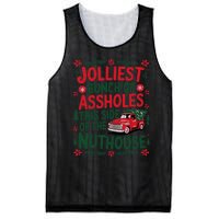 Jolliest Bunch Of Assholes This Side Of The Nut House Mesh Reversible Basketball Jersey Tank