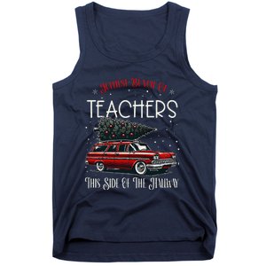 Jolliest Bunch Of Teachers This Side Of The Hallway Xmas Tank Top