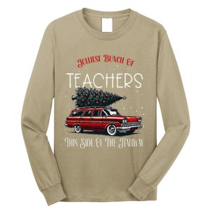 Jolliest Bunch Of Teachers This Side Of The Hallway Xmas Long Sleeve Shirt