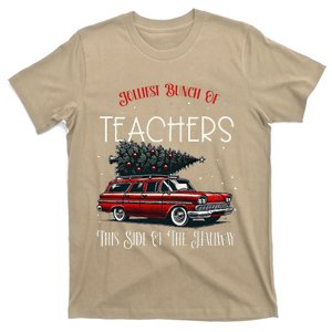 Jolliest Bunch Of Teachers This Side Of The Hallway Xmas T-Shirt