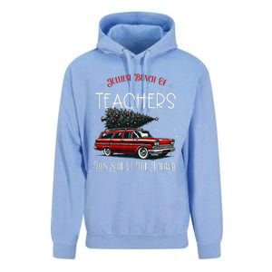 Jolliest Bunch Of Teachers This Side Of The Hallway Xmas Unisex Surf Hoodie