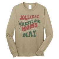 Jolliest Bunch Of Wrestling Moms This Side Of The Mat Xmas Long Sleeve Shirt