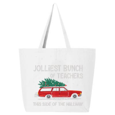 Jolliest Bunch Of Teachers This Side Of The Hallway 25L Jumbo Tote