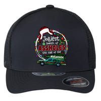 Jolliest Bunch Of Assholes This Side Of The Nut House Flexfit Unipanel Trucker Cap