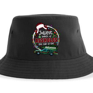 Jolliest Bunch Of Assholes This Side Of The Nut House Sustainable Bucket Hat