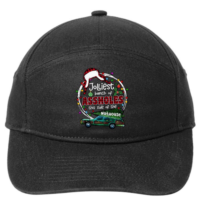 Jolliest Bunch Of Assholes This Side Of The Nut House 7-Panel Snapback Hat