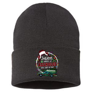 Jolliest Bunch Of Assholes This Side Of The Nut House Sustainable Knit Beanie