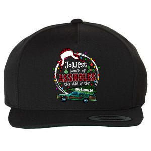 Jolliest Bunch Of Assholes This Side Of The Nut House Wool Snapback Cap