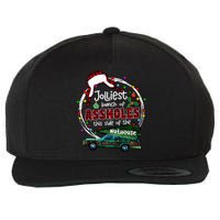 Jolliest Bunch Of Assholes This Side Of The Nut House Wool Snapback Cap