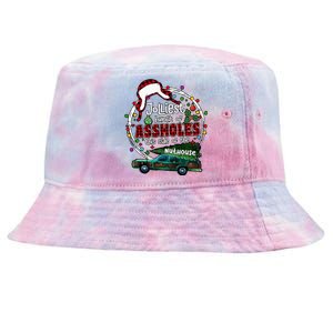 Jolliest Bunch Of Assholes This Side Of The Nut House Tie-Dyed Bucket Hat