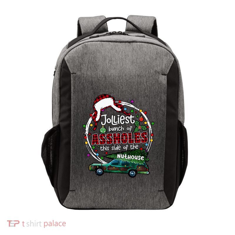 Jolliest Bunch Of Assholes This Side Of The Nut House Vector Backpack