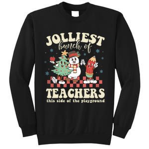 Jolliest Bunch Of Teachers This Side Of The Playground Xmas Sweatshirt