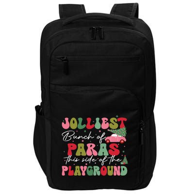 Jolliest Bunch Of Paras This Side Of The Playground Xmas Impact Tech Backpack