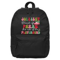 Jolliest Bunch Of Paras This Side Of The Playground Xmas 16 in Basic Backpack