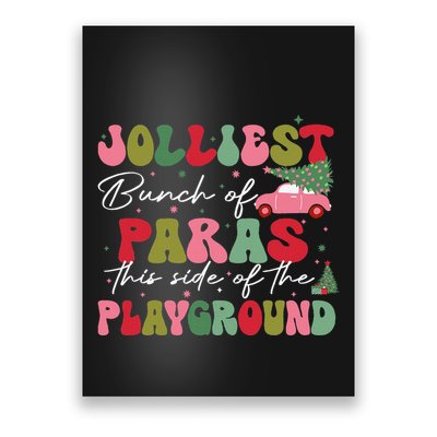 Jolliest Bunch Of Paras This Side Of The Playground Xmas Poster