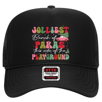 Jolliest Bunch Of Paras This Side Of The Playground Xmas Trucker Hat