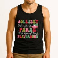 Jolliest Bunch Of Paras This Side Of The Playground Xmas Tank Top