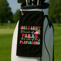 Jolliest Bunch Of Paras This Side Of The Playground Xmas Golf Towel
