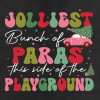 Jolliest Bunch Of Paras This Side Of The Playground Xmas Golf Towel