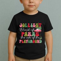 Jolliest Bunch Of Paras This Side Of The Playground Xmas Toddler T-Shirt