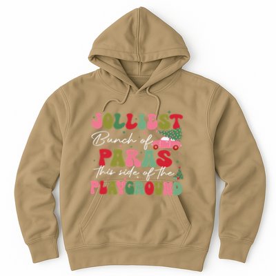 Jolliest Bunch Of Paras This Side Of The Playground Xmas Hoodie