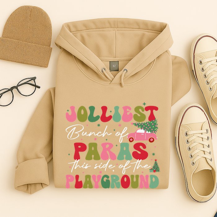 Jolliest Bunch Of Paras This Side Of The Playground Xmas Hoodie