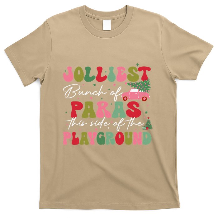 Jolliest Bunch Of Paras This Side Of The Playground Xmas T-Shirt