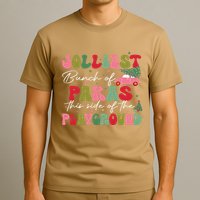 Jolliest Bunch Of Paras This Side Of The Playground Xmas T-Shirt